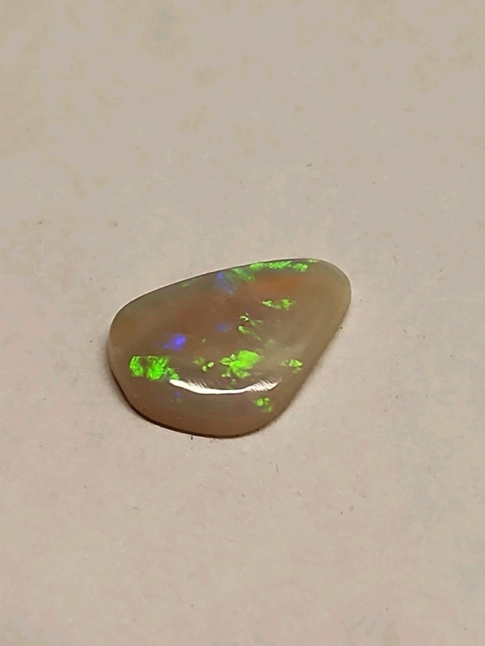 1.2 Carat Australian Opal Cabochon Loose Gem 11x7x2mm